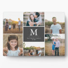 Plaque de collage photo personnalisée 6 avec de l'