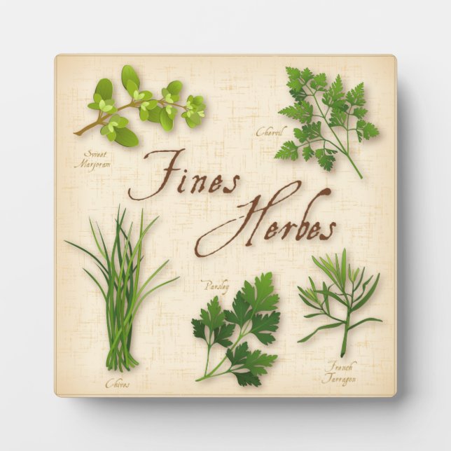 Plaque de Fines Herbes (Devant)