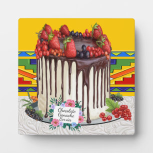 Plaque de gâteau Divinitement Décadente