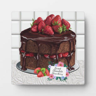 Plaque de gâteau Divinitement Décadente