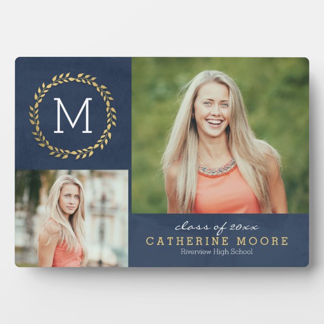 Plaque de graduation de la première version modifi (Devant)