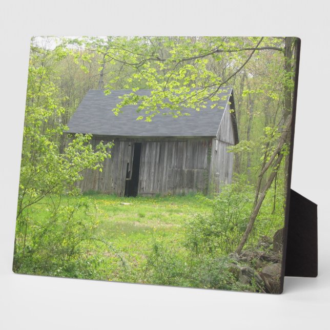 Plaque de l'ancienne grange (Côté)