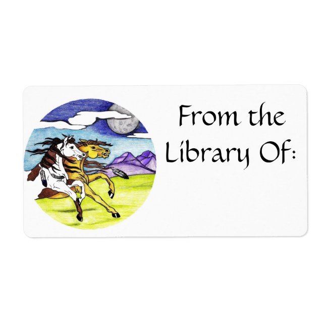 Plaque de livre du Cheval du Sud-Ouest (Devant)