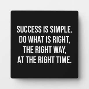 Plaque de motivation de la réussite et de la gym