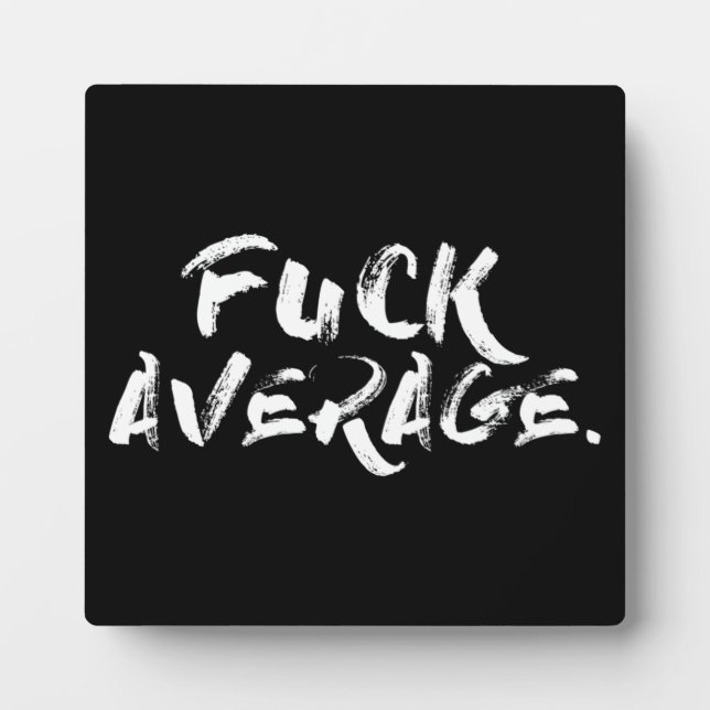 Plaque de motivation de la réussite et de la gym (Devant)