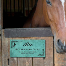 Horse Stall Nom du propriétaire Coordonnées de l'é