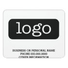Informations de contact sur le logo Office ou Busi