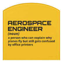 Ingénieur aérospatial - Définition amusante B-5