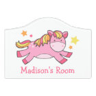 Jolies Filles au Poney Rose