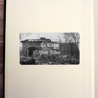 Plaque de réception de la ruine du tombeau