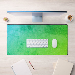 Plaque de souris en marbre vert - Tapis de bureau