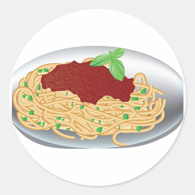 Plaque De Stickers Spaghetti (Devant)