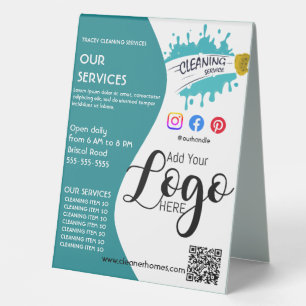 Plaque De Table affiche de nettoyage STUDIO affiche prospectus Ped