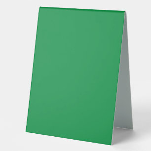 Plaque De Table Arrière - plan vert avec bordure blanche pour Aest