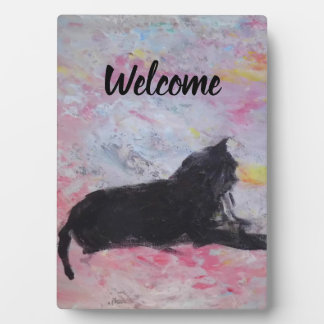 Plaque de table avec Easel