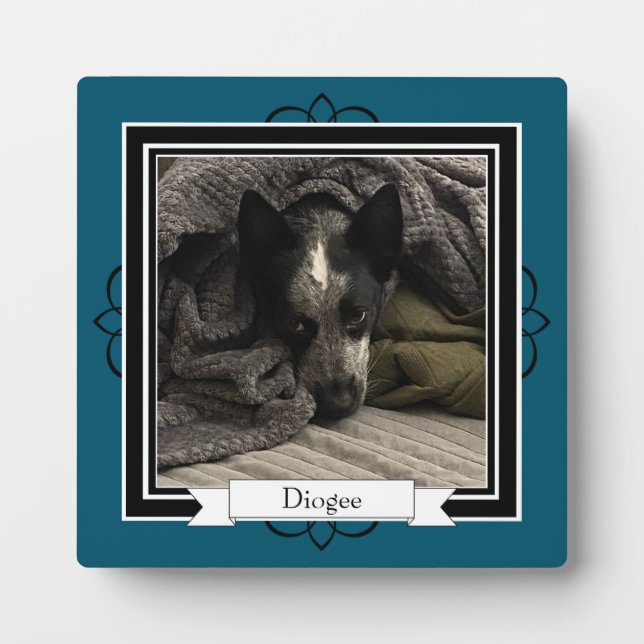 Plaque de table avec Easel (Devant)