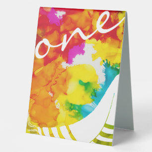 Plaque De Table Barre de chaume Mitzvah Table Cartes de tentes Spl