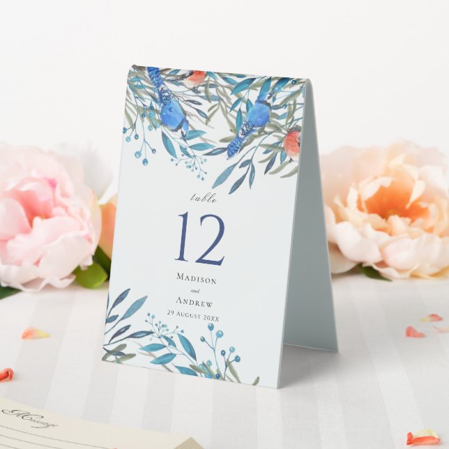 Plaque De Table Beautiful Watercolor (In SItu (Mariage))