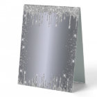 Budget 60e anniversaire parties scintillant argent