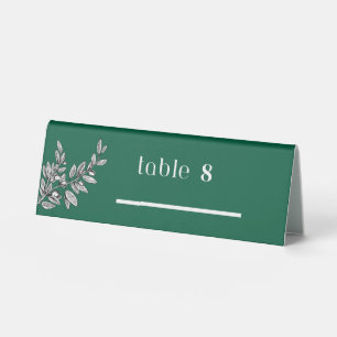 PLAQUE DE TABLE CARTES DE PLACE MINIMALISTE MODERNE ET SIMPLE