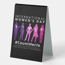 Compte-la à l'occasion de la Journée international
