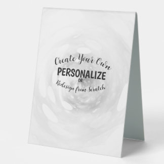 Plaque De Table Créez votre propre