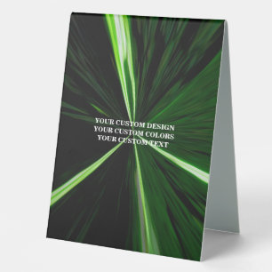 Plaque De Table Créez votre propre personnalisation personnalisée