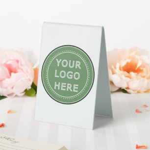 Plaque De Table Élégant, contemporain, poli et personnalisable.