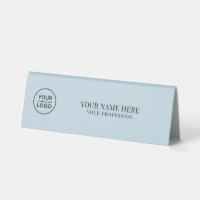 Elegant Logo Employee Name, Profession