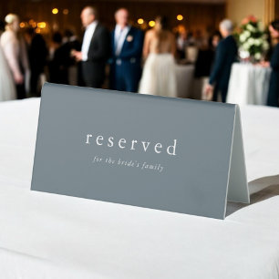 Plaque De Table EMELIA Marine Rustic Minimal Boho Mariage Réservé