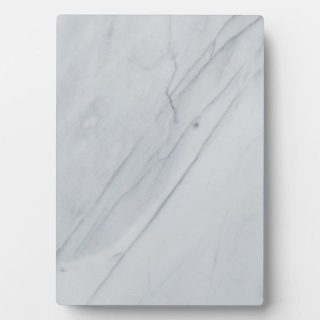 Plaque de table en pierre de Marbre blanc à l'Ease (Devant)