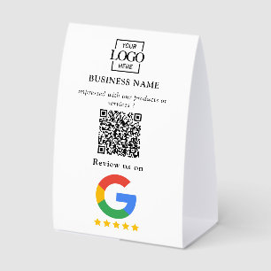 Plaque De Table Enseigne de table QR Code pour les avis Google pou