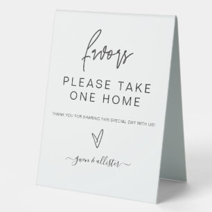 Plaque De Table Fête Faveurs Tente Signet Mariage Réception Douche
