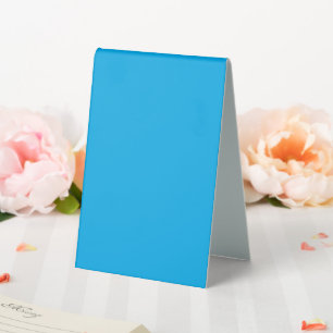 Plaque De Table Fond uni bleu cyan Style minimaliste d'été