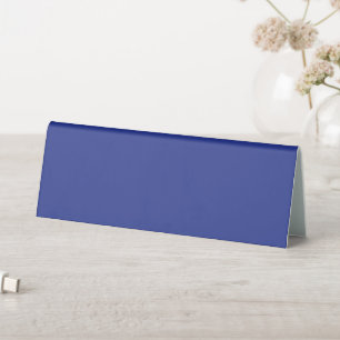 Plaque De Table Fond uni bleu foncé Design minimaliste audacieux