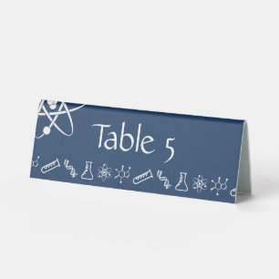 Plaque De Table Forces Attractives dans un panneau de tente Navy