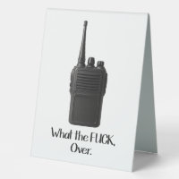 Icône Fu*k Sur L'Icône Drôle Walkie Talkie