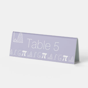 Plaque De Table Il s'ajoute dans le panneau Tente Table Lavender