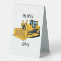 Illustration de dessin animé Bulldozer
