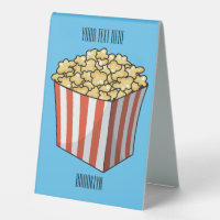 Illustration de dessin animé Popcorn
