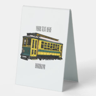 Plaque De Table Illustration du chariot Mata