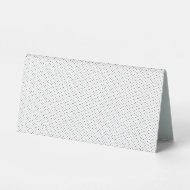 Plaque De Table Langue, Mist (Recto)