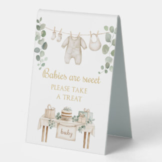 Plaque De Table Les bébés sont doux prennent cadeau neutre genre