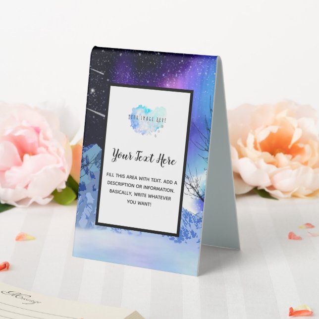 Plaque De Table Les points forts de l'hiver (In SItu (Mariage))