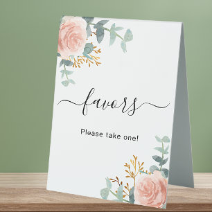 Plaque De Table L'eucalyptus rose vif favorise les fleurs