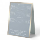 Liste des prix de la boulangerie