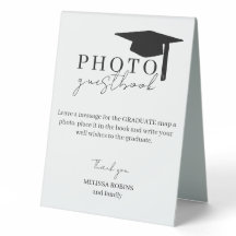 Livre d'or de photos de fête de fin d'études