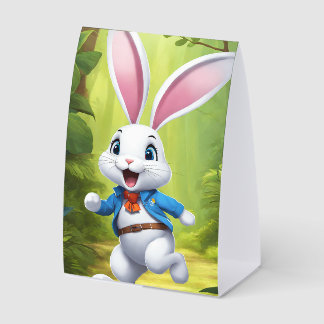 Plaque De Table Livre d'or Logo Lapin Noir