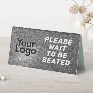 Plaque De Table Logo d'affaires personnalisé Restaurant Café Profe