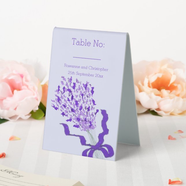Plaque De Table Mariage Lavender Blush (In SItu (Mariage))